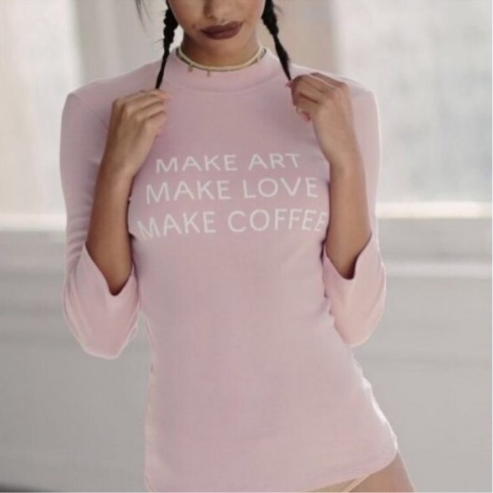 DAYDREAM NATION | Make Art Fashion Top in Rose - Picture 2 of 4